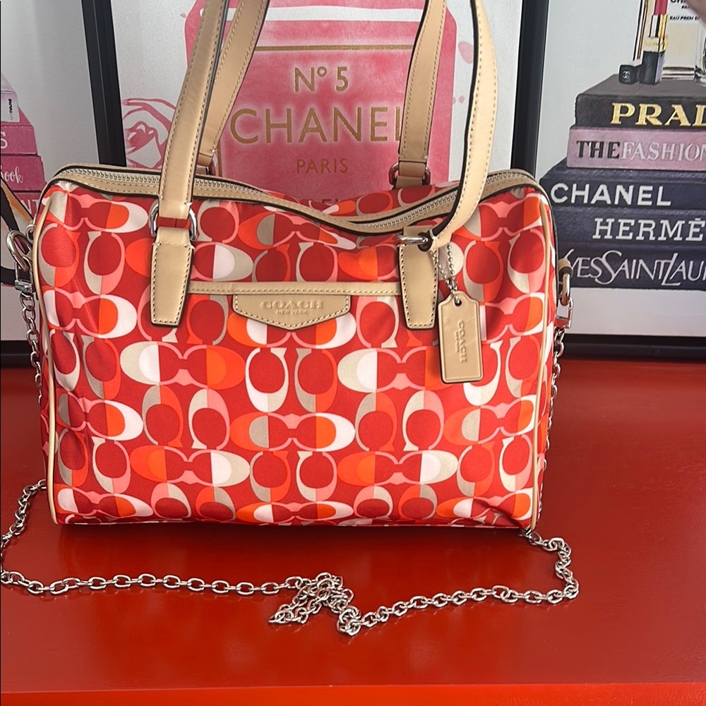 Coach Signature Multi Dream C Nancy Satchel
